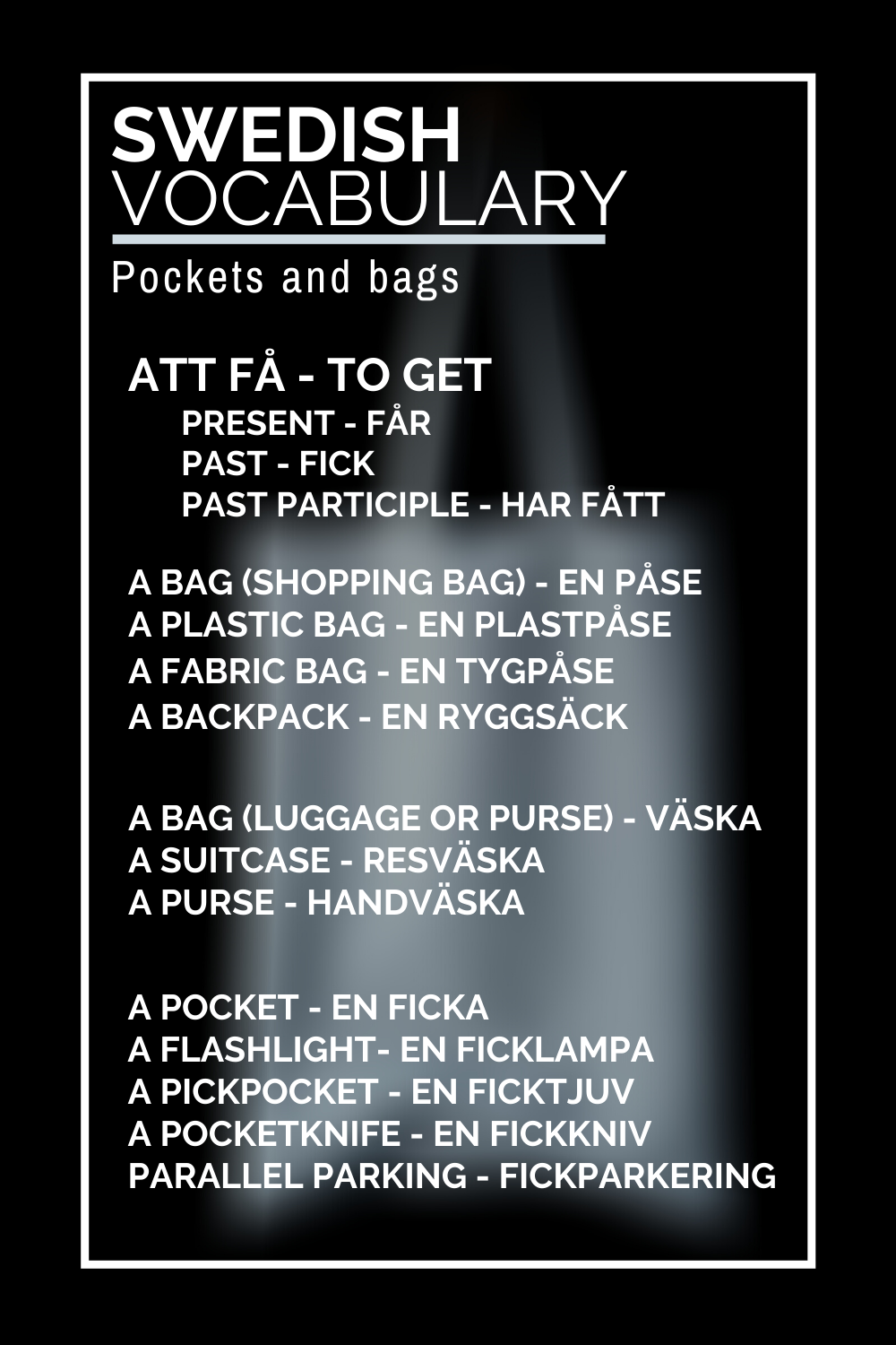 Swedish Words To Keep In Your Pocket • Life In Sweden